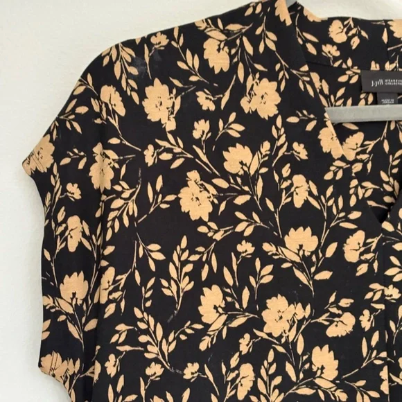 J Jill Floral Flowers Wearever Collection Dress - Picture 6 of 14